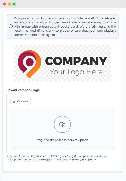 Company Logo Section